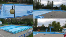 Areál koupaliště Hulín - sdružené snímky