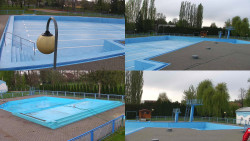 Areál koupaliště Hulín - sdružené snímky