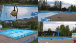 Areál koupaliště Hulín - sdružené snímky