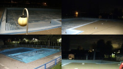 Areál koupaliště Hulín - sdružené snímky