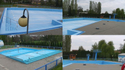 Areál koupaliště Hulín - sdružené snímky
