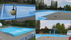 Areál koupaliště Hulín - sdružené snímky