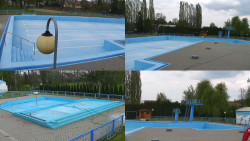 Areál koupaliště Hulín - sdružené snímky