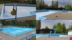 Areál koupaliště Hulín - sdružené snímky