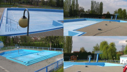 Areál koupaliště Hulín - sdružené snímky