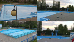 Areál koupaliště Hulín - sdružené snímky