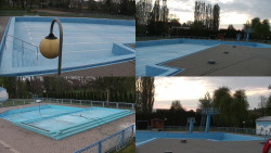 Areál koupaliště Hulín - sdružené snímky