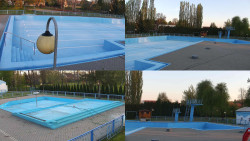 Areál koupaliště Hulín - sdružené snímky