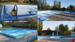 Areál koupaliště Hulín - sdružené snímky