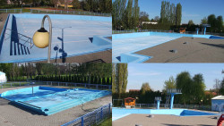 Areál koupaliště Hulín - sdružené snímky