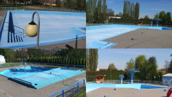 Areál koupaliště Hulín - sdružené snímky