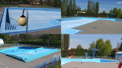 Areál koupaliště Hulín - sdružené snímky