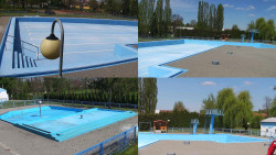 Areál koupaliště Hulín - sdružené snímky