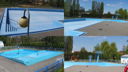 Areál koupaliště Hulín - sdružené snímky