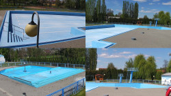 Areál koupaliště Hulín - sdružené snímky