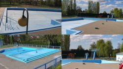 Areál koupaliště Hulín - sdružené snímky