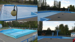 Areál koupaliště Hulín - sdružené snímky