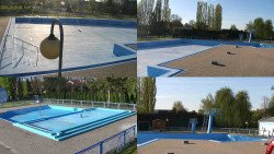Areál koupaliště Hulín - sdružené snímky