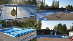 Areál koupaliště Hulín - sdružené snímky