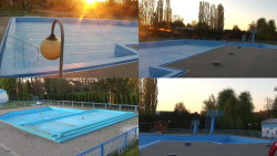 Areál koupaliště Hulín - sdružené snímky