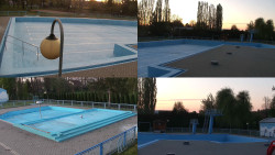 Areál koupaliště Hulín - sdružené snímky