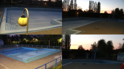 Areál koupaliště Hulín - sdružené snímky