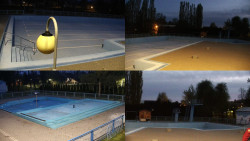 Areál koupaliště Hulín - sdružené snímky