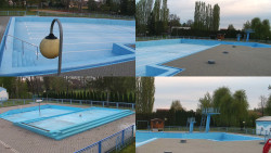 Areál koupaliště Hulín - sdružené snímky