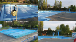 Areál koupaliště Hulín - sdružené snímky