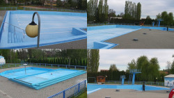 Areál koupaliště Hulín - sdružené snímky