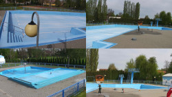 Areál koupaliště Hulín - sdružené snímky