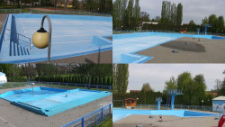 Areál koupaliště Hulín - sdružené snímky