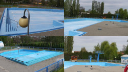 Areál koupaliště Hulín - sdružené snímky