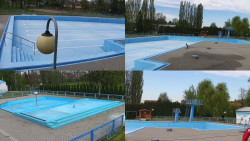 Areál koupaliště Hulín - sdružené snímky