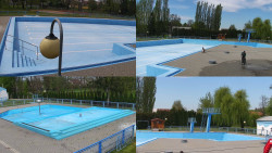 Areál koupaliště Hulín - sdružené snímky