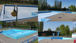 Areál koupaliště Hulín - sdružené snímky