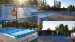 Areál koupaliště Hulín - sdružené snímky