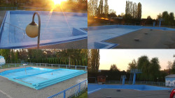 Areál koupaliště Hulín - sdružené snímky