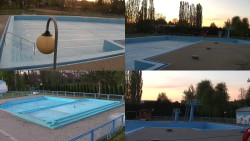 Areál koupaliště Hulín - sdružené snímky