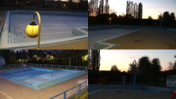 Areál koupaliště Hulín - sdružené snímky