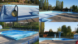 Areál koupaliště Hulín - sdružené snímky