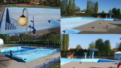 Areál koupaliště Hulín - sdružené snímky