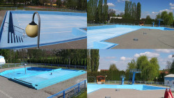 Areál koupaliště Hulín - sdružené snímky