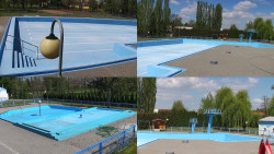 Areál koupaliště Hulín - sdružené snímky