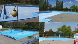 Areál koupaliště Hulín - sdružené snímky