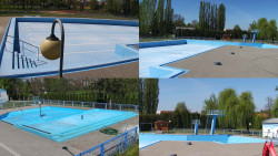 Areál koupaliště Hulín - sdružené snímky