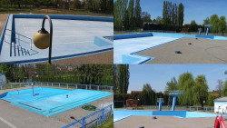 Areál koupaliště Hulín - sdružené snímky