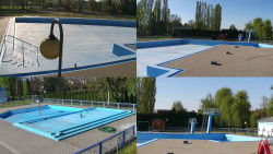 Areál koupaliště Hulín - sdružené snímky