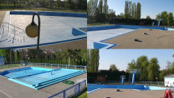 Areál koupaliště Hulín - sdružené snímky