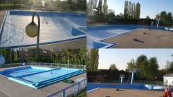 Areál koupaliště Hulín - sdružené snímky